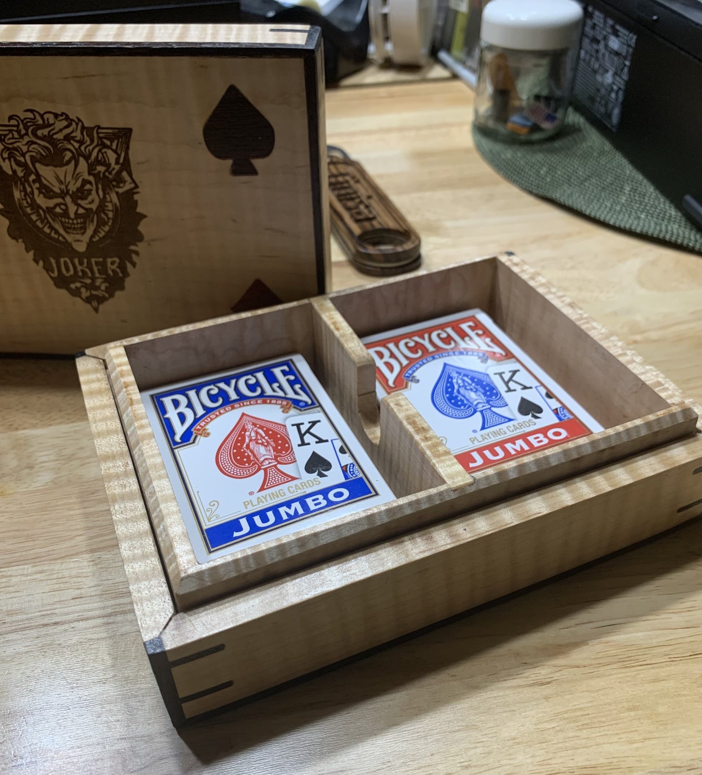 Joker Playing Card Box